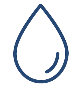 Wassertropfen Icon dick beomed Hamburg